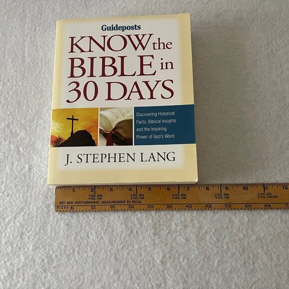Know the Bible in 30 Days 2008 Paperback Book by J. Stephen Lang - Picture 11 of 15